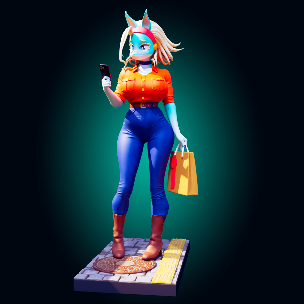 Kids Toys Sale - NSFW Estilo Urbano Long Ears Anthro