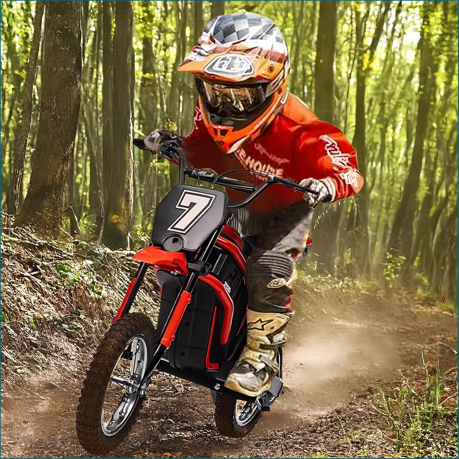 Kids Toys Cycle - Motocicleta Elétrica para Crianças, Dirt Bike