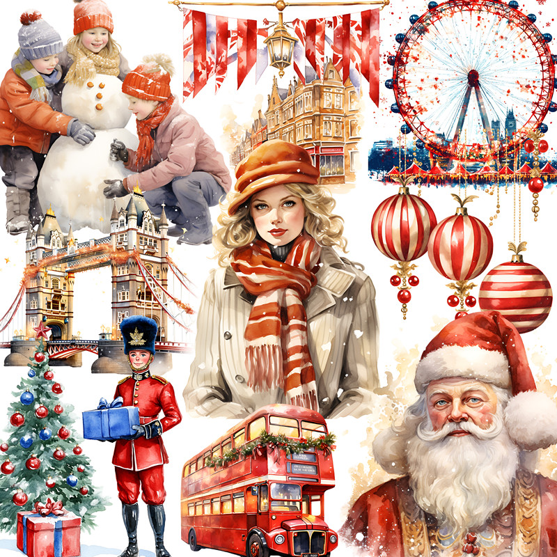 Kids Toys London - Londres natal adesivos artesanato e scrapbooking