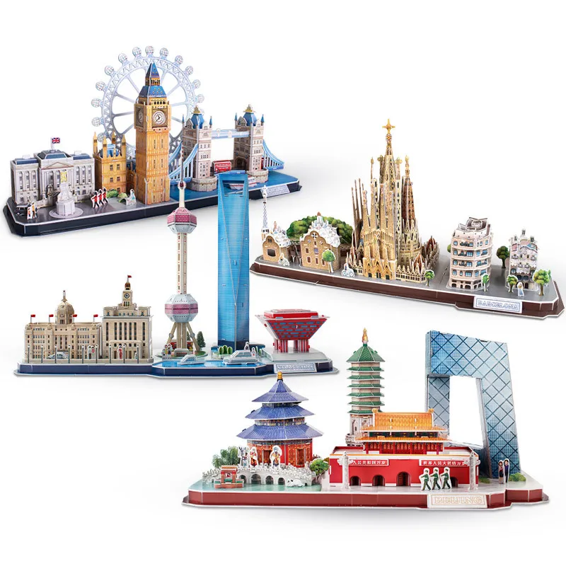 Kids Toys London - Jogo de quebra-cabeça 3d diy brinquedo