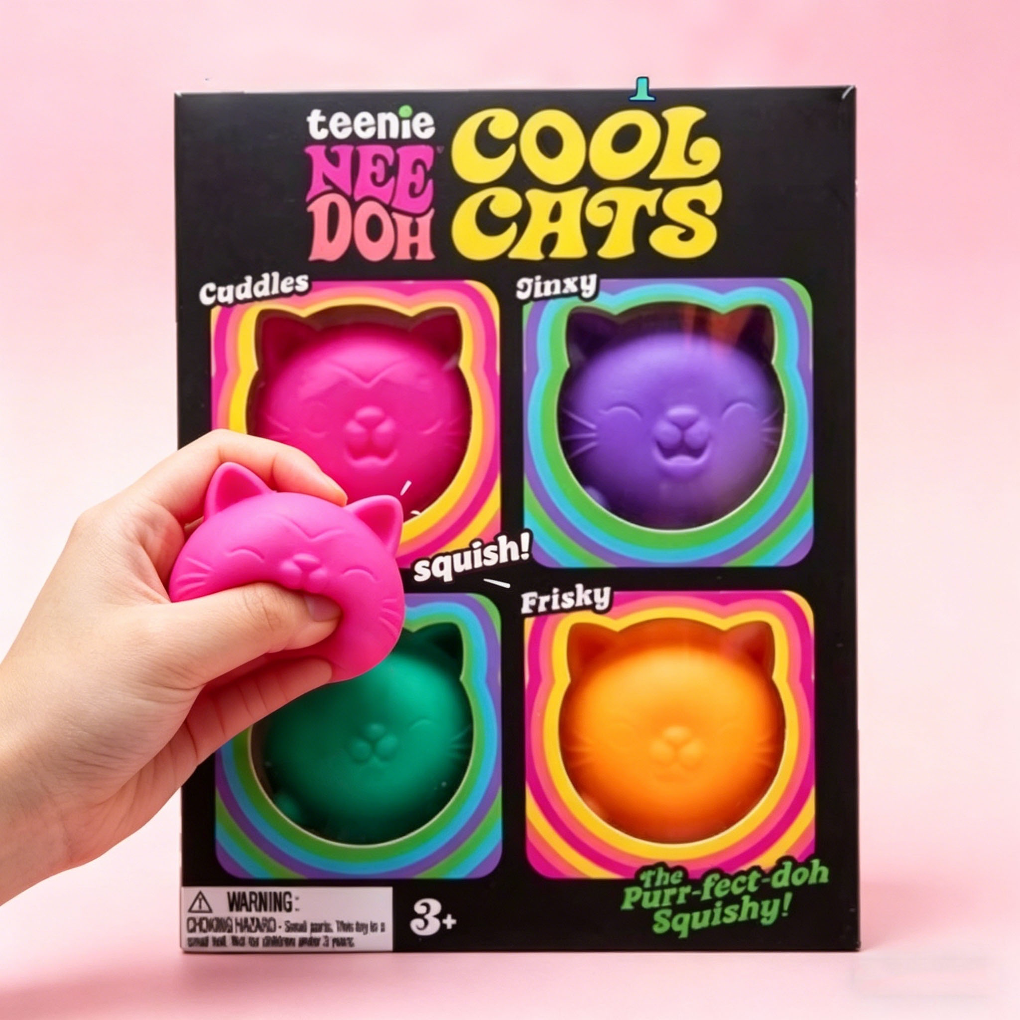 Kids Toys Idea - Brinquedos Sensoriais Antiestresse Needoh: Bolas Squishy