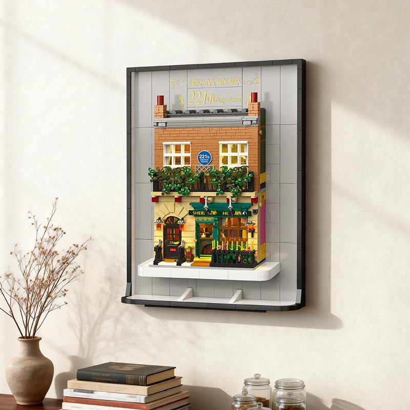 Kids Toys London - Bloco de Montar Casa Sherlock Holmes