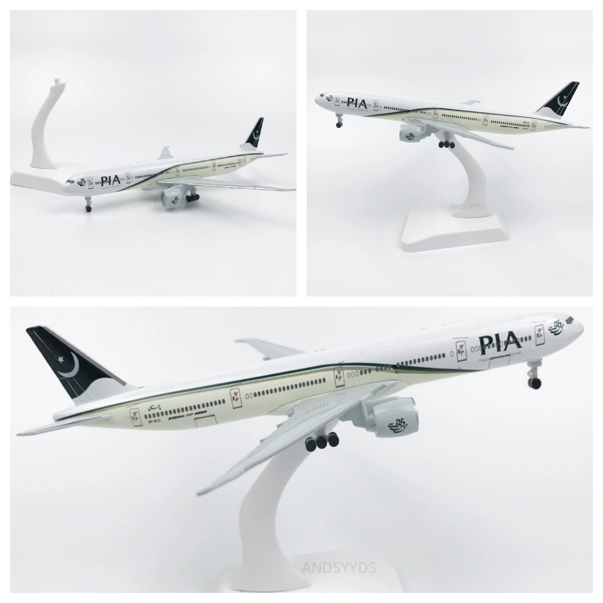 Kids Toys Pakistan - Aeronave em escala de 20cm B777