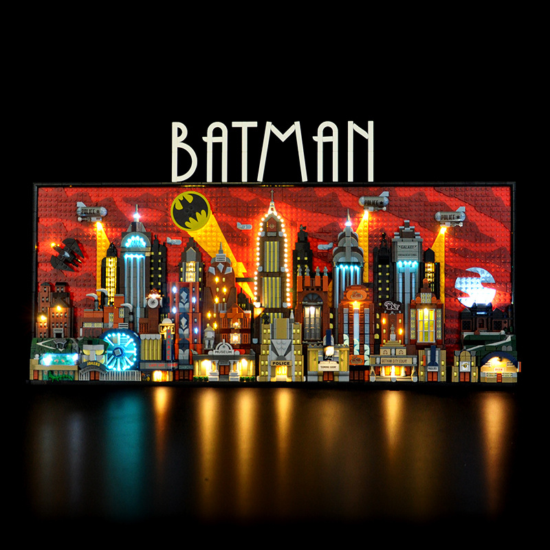 Lego Set City - Kit de iluminação LED LYBMTWF compatível