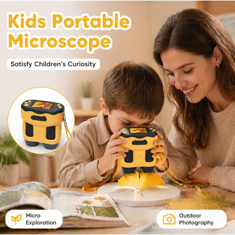 Câmera Digital de Microscópio  - Kids Toys Top View avaliação e preço