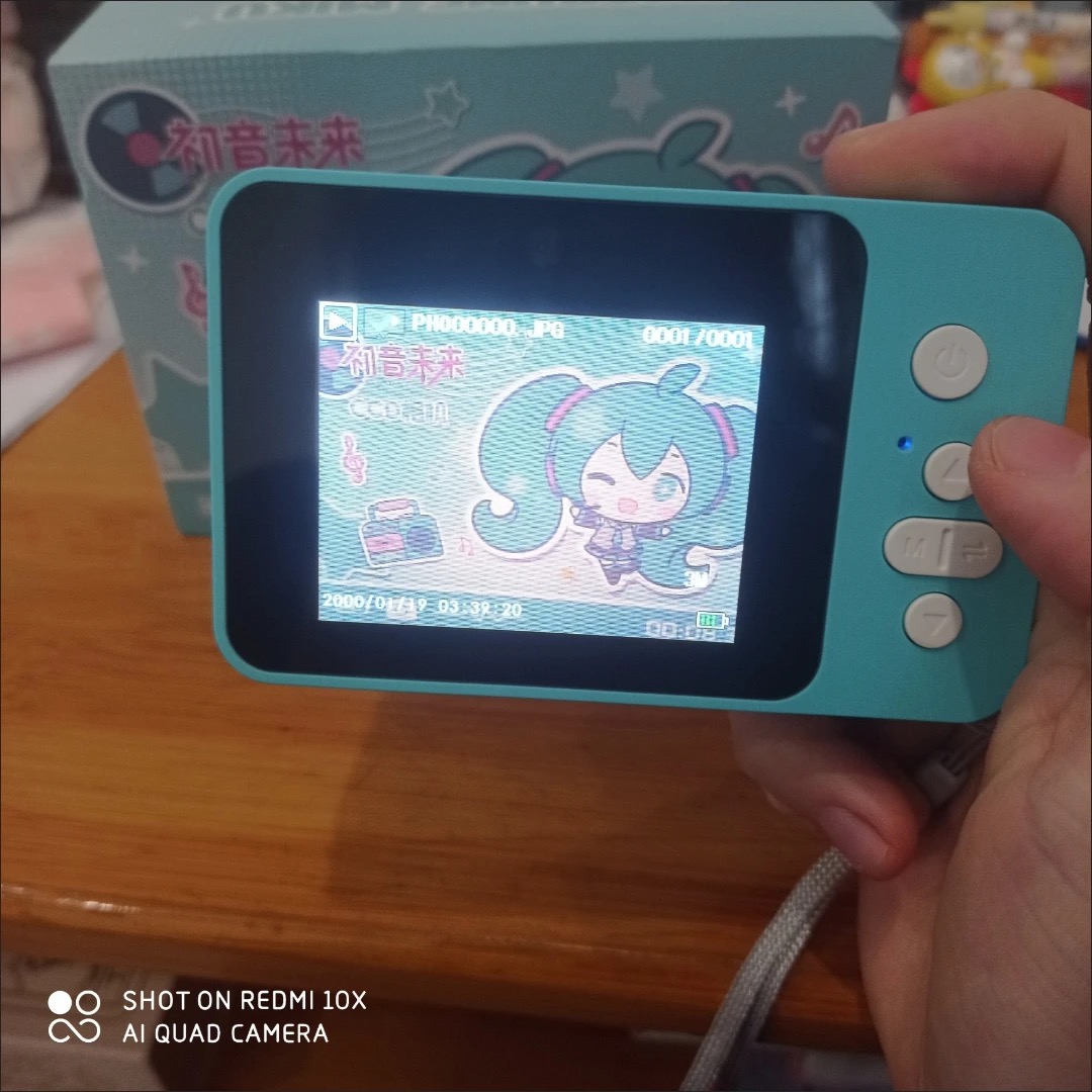 Câmera Digital Hatsune Miku Or - Kids Toys Sale avaliação e preço