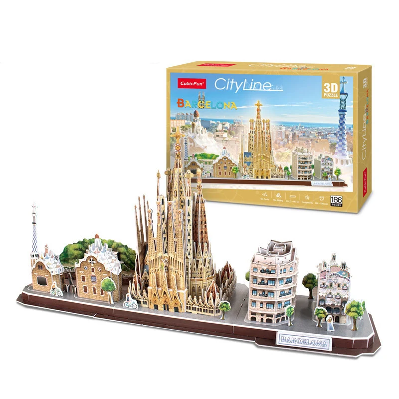 Jogo de quebra-cabeça 3d diy b - Kids Toys London avaliação e preço