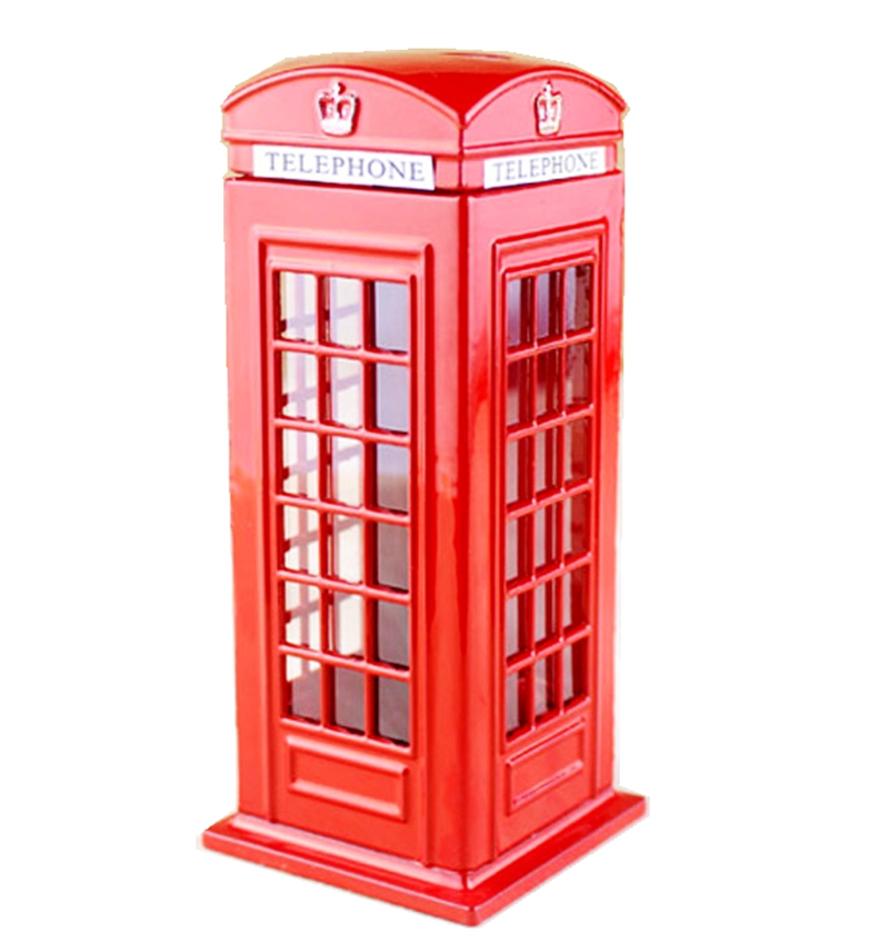 British London Red Phone Booth - Kids Toys London avaliação e preço
