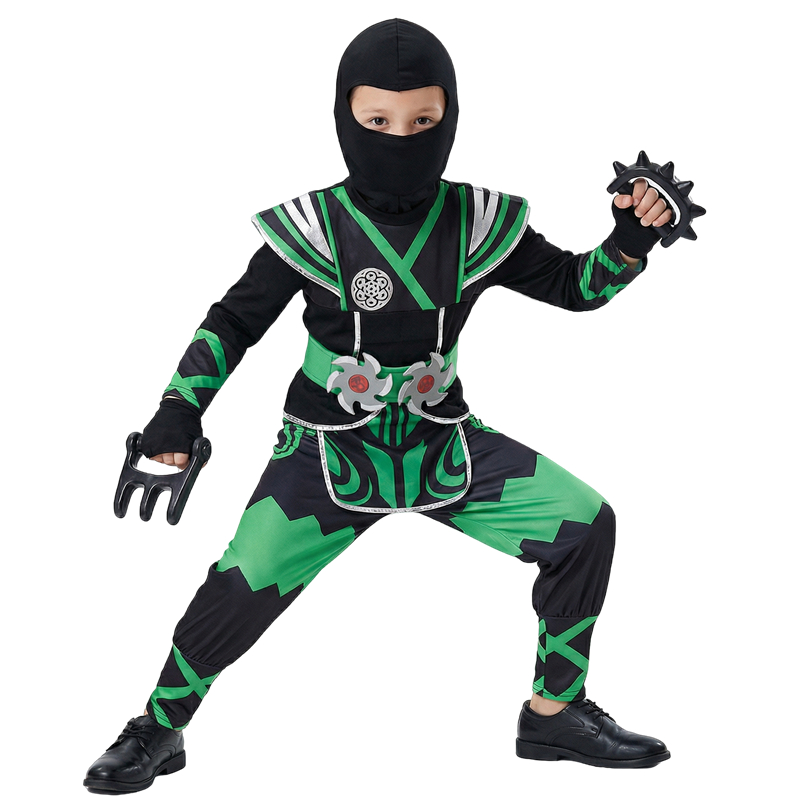 Fantasia de Ninja Verde para C - Kids Toys Boys avaliação e preço