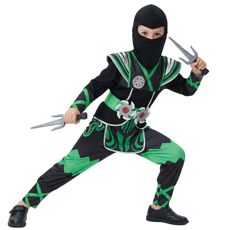 Fantasia de Ninja Verde para C - Kids Toys Boys avaliação e preço
