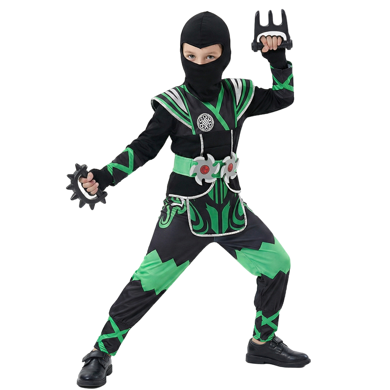 Fantasia de Ninja Verde para C - Kids Toys Boys avaliação e preço