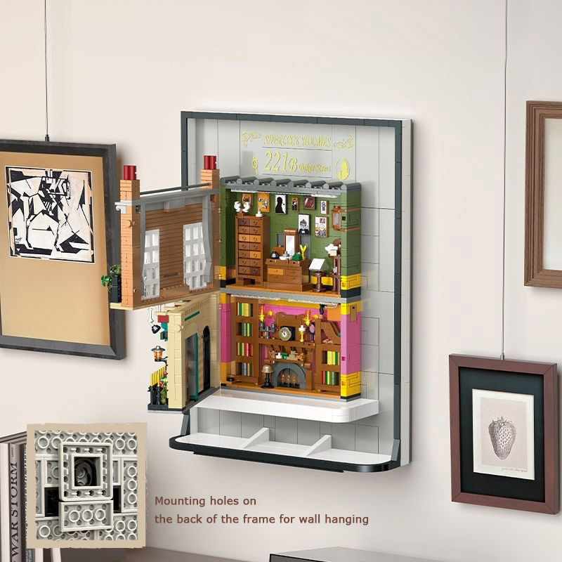 Bloco de Montar Casa Sherlock  - Kids Toys London avaliação e preço
