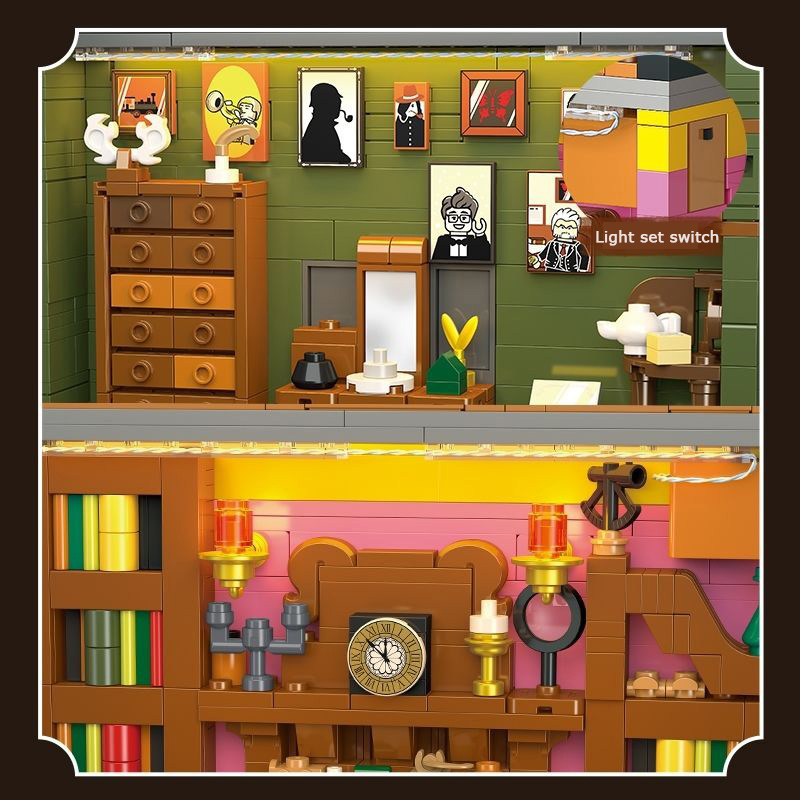 Bloco de Montar Casa Sherlock  - Kids Toys London avaliação e preço