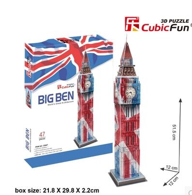 Quebra-Cabeças 3D Big Ben de L - Kids Toys London avaliação e preço