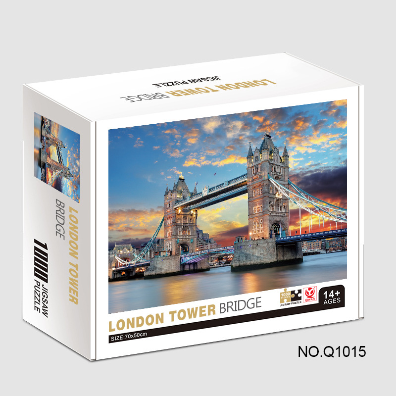 1000 peças famoso cenário queb - Kids Toys London avaliação e preço