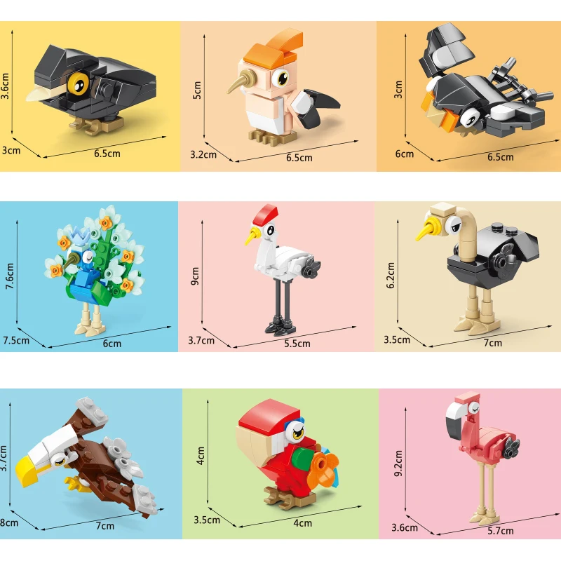 Kit de Blocos de Montar Animai - Kids Toys Idea avaliação e preço