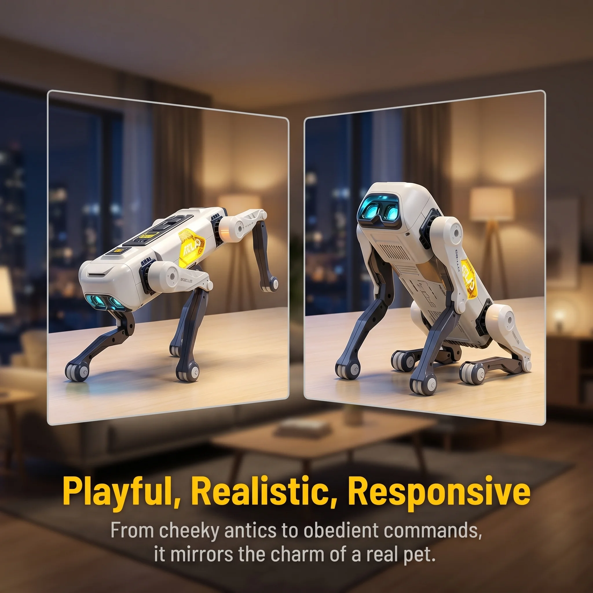 Cão Robô Inteligente com IA, C - Kids Toys Idea avaliação e preço