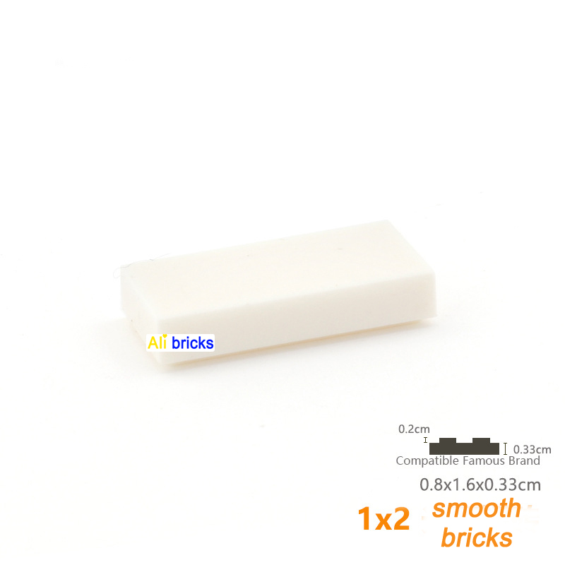 50 pçs/lote 1x2 telha blocos d - Lego Set City avaliação e preço