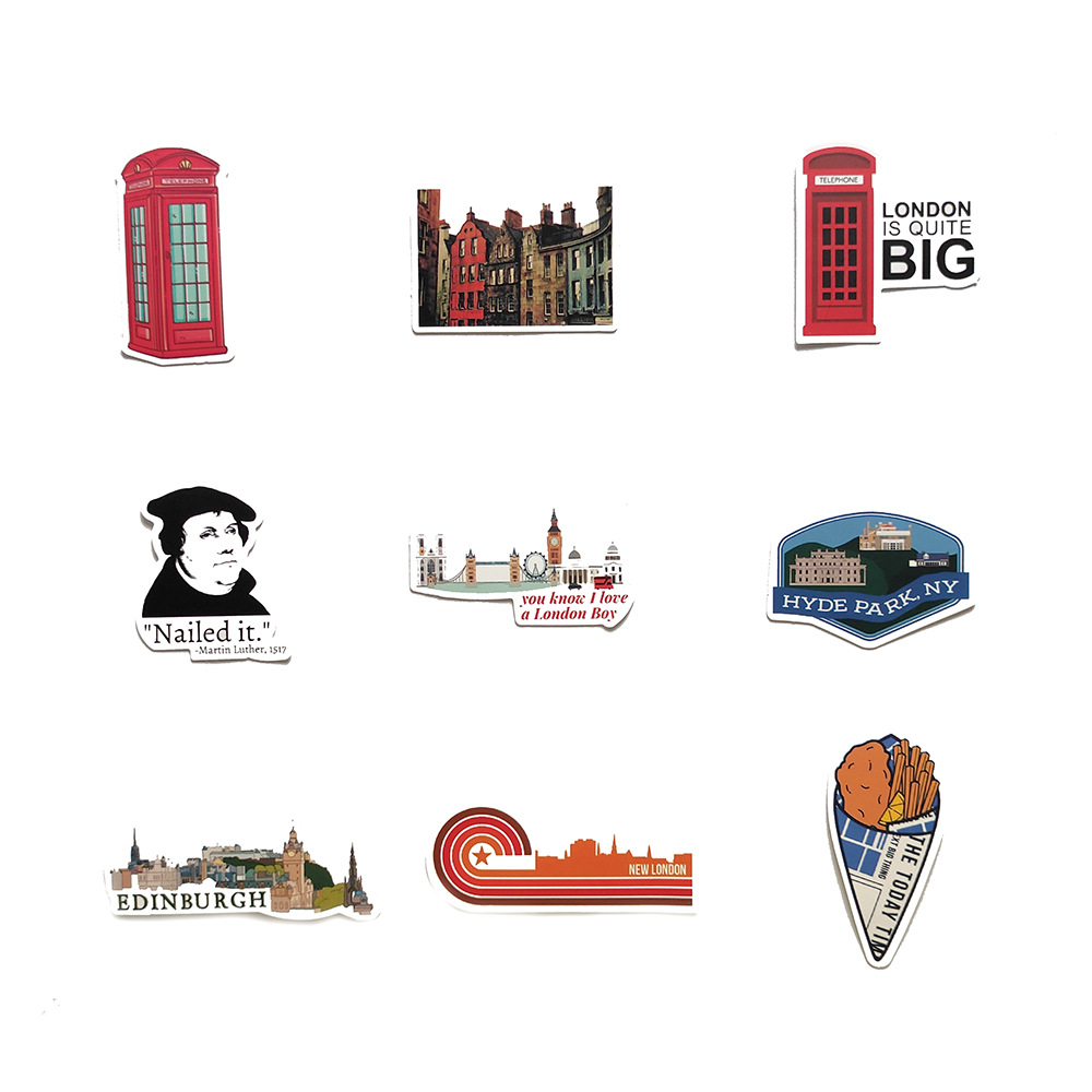 50 Adesivos de Londres, Inglat - Kids Toys London avaliação e preço